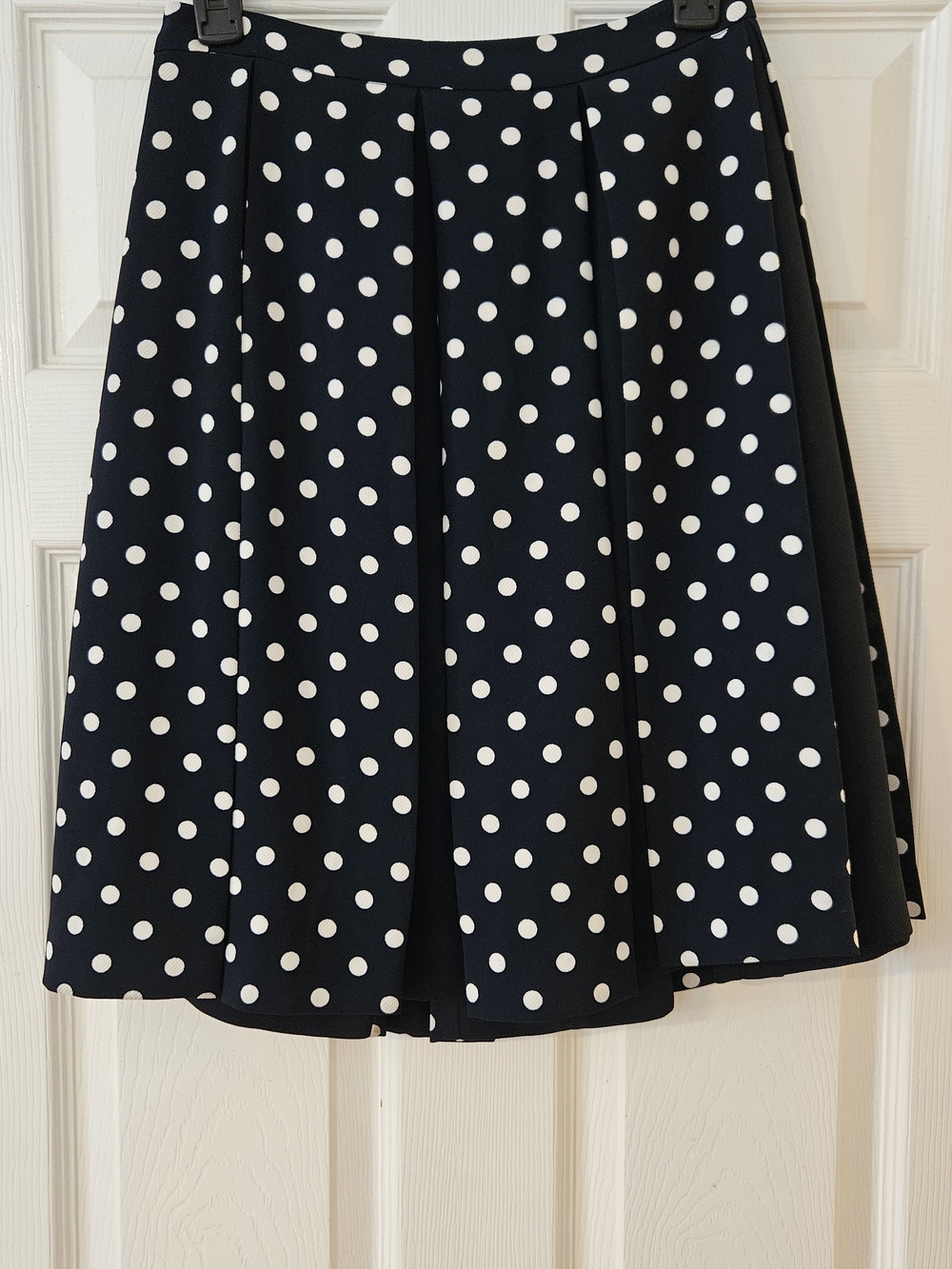 CH Carolina Herrera Navy & White Polka Dot